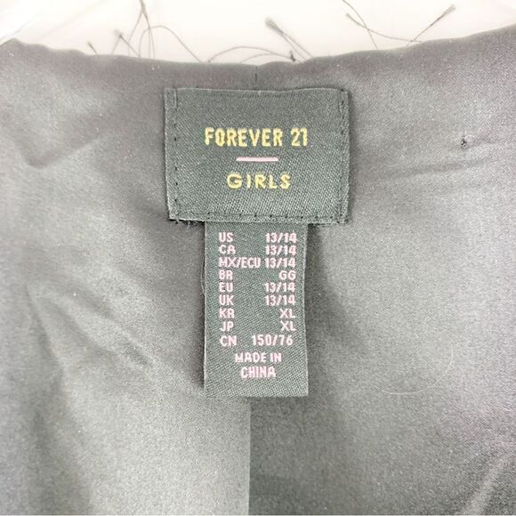 Forever21 Girls Eyelash Shag Open-Front Jacket 13/14 - Picture 6 of 10